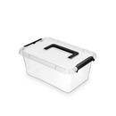 Pojemnik do przechowywania ORPLAST Simple box, 4,5l, z rczk, transparentny
