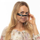 P&oacute;�Przy�bica ochronna na usta i nos Czarny FILC idealnie przezroczysta rozmiar uniwersalny 0, 15 mm-0, 3 mm Atest PZH wszy