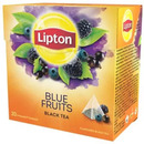 Herbata LIPTON, piramidki, 20 torebek, owoce jagodowe