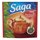 Herbata SAGA, ekspresowa, 100 torebek