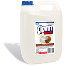 Mydło w płynie 5L ANTYBAKTERYJNE CLOVIN (białe) mleko i kokos z gliceryną