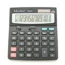 Kalkulator biurowy, VECTOR, KAV DK-281 BLK,12-cyfrowy 150x138mm, czarny
