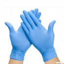 Rękawice nitrylowe L (100) niebieskie 8%VAT