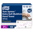 Tork Xpress® - Ekstra mikki rcznik w skadce czteropanelowej - Premium
