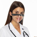 P&oacute;�Przy�bica ochronna na usta i nos Szary FILC idealnie przezroczysta rozmiar uniwersalny 0, 15 mm-0, 3 mm Atest PZH