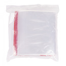 Torebka strunowa DONAU, LDPE, A5 (160x220mm), 100szt., z eurozawieszk, transparentna