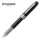 Pi&oacute;ro wieczne Platinum Plaisir Black, F, czarne