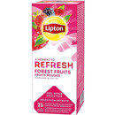 Herbata LIPTON REFRESH (25 kopert *1,6g) 40g czarna z aromatem Owoce Lene Forest Fruits