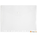 Teczka kopertowa A4 z europerforacj� bezbarwna Penmate TT8055