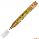 Marker akrylowy, fibrowa ko�c&oacute;wka okr�g�a 2-5mm, br�zowy metalic TO-402 Toma