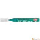Marker akrylowy, fibrowa ko�c&oacute;wka okr�g�a 2-5mm, zielony TO-402 Toma