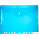 Teczka kopertowa A4 z europerforacj� niebieska Penmate TT8057