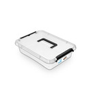 Pojemnik do przechowywania MOXOM, SimpleStore Box, 6l, z r�czk�, z klipsem, transparentny