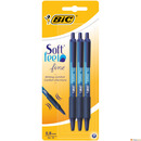 Długopis BIC Soft Feel niebieski Blister 3szt, 893221