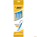 D�ugopis BIC Round Stic Classic niebieski, blister 3szt, 9021522