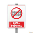 Tabliczka Droga po�arowa ZZ-32p/6670ZN (X)