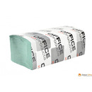 R�czniki sk�adane ZZ makulaturowe ekonomiczne, 1-warstwowe, 4000 listk&oacute;w, 20szt., zielone, typu OFFICE PRODUCTS 22047251-02