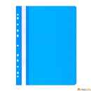Skoroszyt , PP, A4, mi�kki, 100/170mikr., wpinany, niebieski, typu OFFICE PRODUCTS 21104121-01