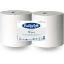 Papierowe czy�ciwo Premium 2w. 300m (2szt) bia�e, celuloza, niepyl�ce 1000odcink&oacute;w 57610 BulkySoft