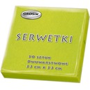 SERWETKI DWUWARSTWOWE LIMONKOWE 33 CM X 33 CM 50 SZTUK