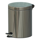 Kosz na �mieci ALDA FREEDOM FRESH, 5l, stal nierdzewna, srebrny po�ysk