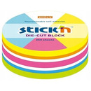 NOTES KO�O, 61X70MM, MIX 5 KOL. NEON+BIA�Y, 250KART. 21830