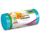 Worki na �mieci 35L z uszami wytrzyma�e (30szt) niebieskie (HD-LD) STELLA ST1-WNS-9718V1