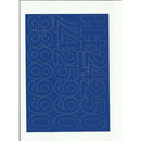 CYFRY samoprzylepne 5cm (8) bia�e ARTDRUK