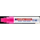 Marker kredowy �ci�ta ko�c&oacute;wka 4 -15 mm r&oacute;�owy fluor. Edding 4090/069/RF