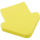 Bloczek samoprzylepny 75x75mm strza�ka 100k �o�ty 110512 D.RECT