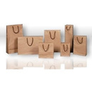 Torebka prezentowa na butelk� KRAFT ROZETTE