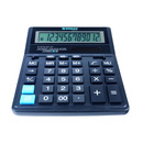 Kalkulator biurowy DONAU TECH, CI-SDC888XBK, 12-cyfr. wy�wietlacz, wym. 203x158x31 mm, czarny