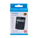 Kalkulator kieszonkowy DONAU TECH, CI-SLD100NR, 8-cyfr. wy�wietlacz, wym. 90x60x11 mm, czarny