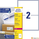 Recyklingowane etykiety wysy�kowe, A4, 100 ark./op., 199, 6 x 143, 5 mm, bia�e, AVERY ZWECKFORM, LR7168-100