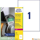 Etykiety polietylenowe ultra resistant, A4, 40 ark./op., 210x297mm, AVERY ZWECKFORM, L7917-40