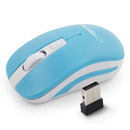 Esperanza mysz bezprzewodowa 2,4 GHZ 4D optyczna USB | URANUS | niebiesko/biaa