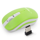 Esperanza mysz bezprzewodowa 2,4 GHZ 4D optyczna USB | URANUS | zielono/biaa