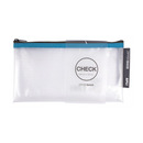 Torebka APLI Zipper Bag, Check, 230x130 mm, mix kolor&oacute;w