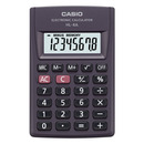 Kalkulator kieszonkowy CASIO HL-4A-B, 8-cyfrowy, 56x87mm, czarny