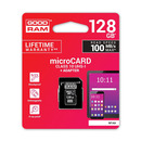 Goodram karta pamiêci micro SDHC Class 10 | 128GB | black + Adapter