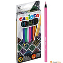 Kredki CARIOCA o�&oacute;wkowe metaliczne 12 kolor&oacute;w (43164) 170-2567 SALE
