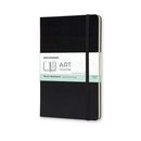 Notes MOLESKINE music L, 13x21cm, w pi�ciolinie, twarda oprawa, 192 strony, czarny