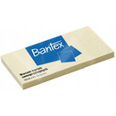 Bloczek samoprzylepny BANTEX 50x40mm 100 kartek żółty (3szt) (400086386)
