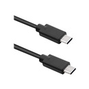 QOLTEC 52348 Kabel USB 2.0 typ C mski USB 2.0 typ C mski 3m Czarny [Towar z magazynu zewntrznego (na specjalne zamwienie). Towar nie podlega zwrotowi. Czas oczekiwania do 5 dni roboczych.]