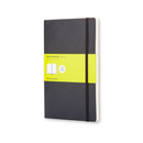 Notes MOLESKINE Classic L (13x21cm) g�adki, mi�kka oprawa, 192 strony, czarny