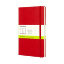 Notes MOLESKINE Classic L (13x21cm) g�adki, twarda oprawa, 240 stron, czerwony