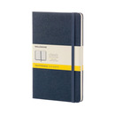 Notes MOLESKINE Classic L (13x21cm) w kratk�, twarda oprawa, sapphire blue, 240 stron, niebieski
