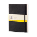 Notes MOLESKINE Classic XL (19x25cm) w kratk�, twarda oprawa, 192 strony, czarny