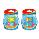 Gumka do �cierania KEYROAD Funny Fish, 2 szt., blister, mix Kolor&oacute;w