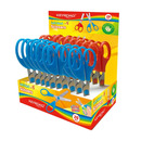 No�yczki szkolne KEYROAD, 13 cm, dla lewor�cznych, display, mix kolor&oacute;w